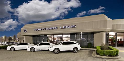 Northside lexus dealership - Mar 15, 2024 · Northside Lexus is on the right hand side. Turn right onto Cathedral Lakes Pkwy to access entrance. Coming from Katy/Cypress/Tomball: Take 99/Grand Parkway East. Exit the Grand Parkway at the Houston I-45 South exit, at the light turn left on the feeder for I-45. Continue north on feeder road, Northside Lexus is on the right hand side. 
